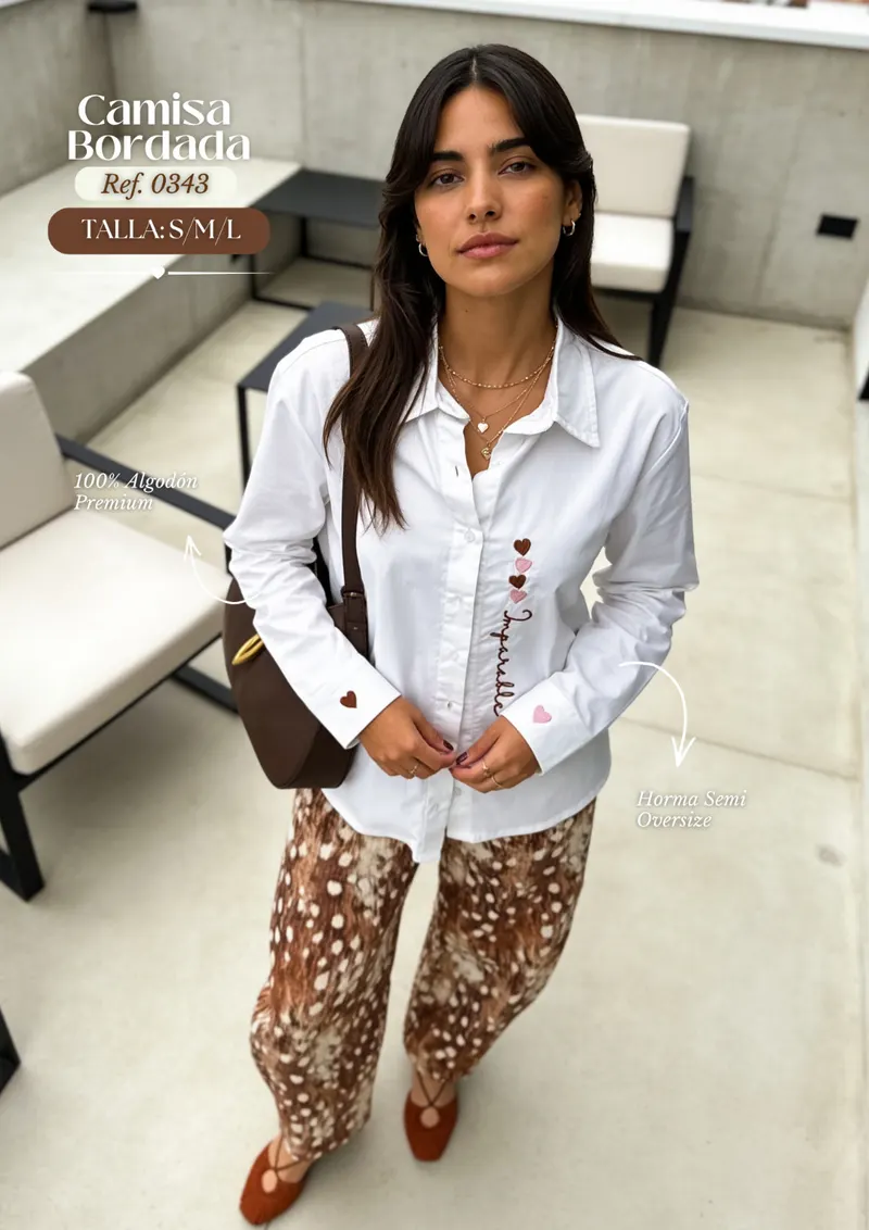 Camisa Corazones